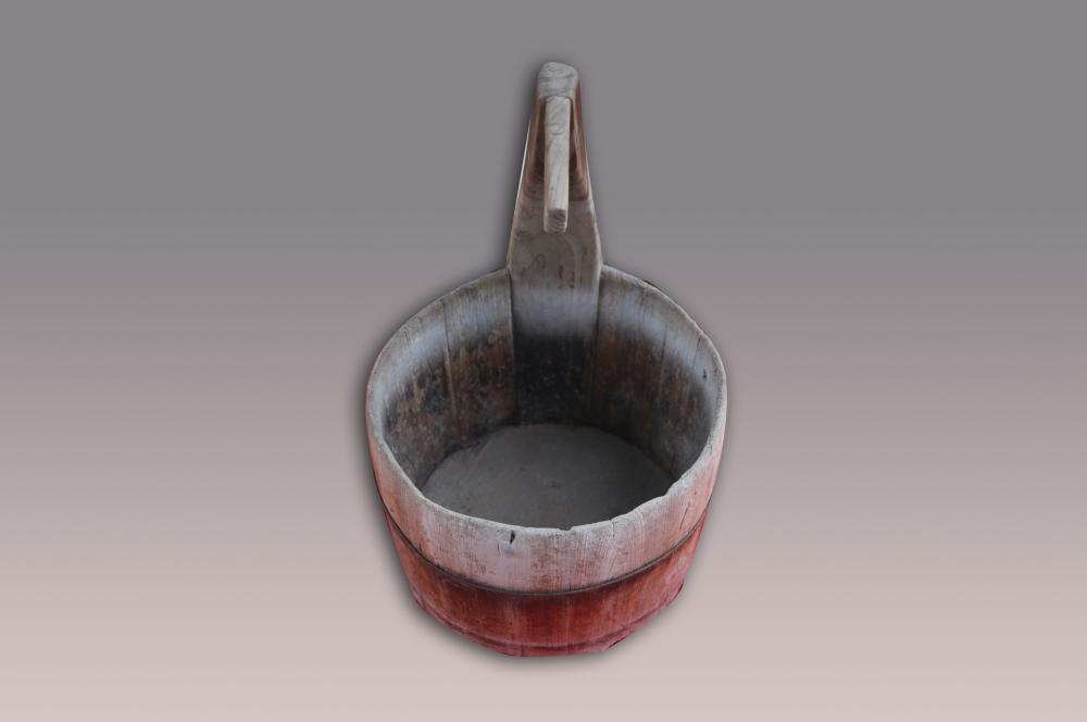 第二次国内革命战争时期毛泽东在敖上居住期间用过的手提木桶